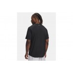 Under Armour Tech Reflective Ανδρικό Κοντομάνικο T-Shirt Μαύρο