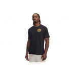 Under Armour Club Ανδρικό Κοντομάνικο T-Shirt Μαύρο