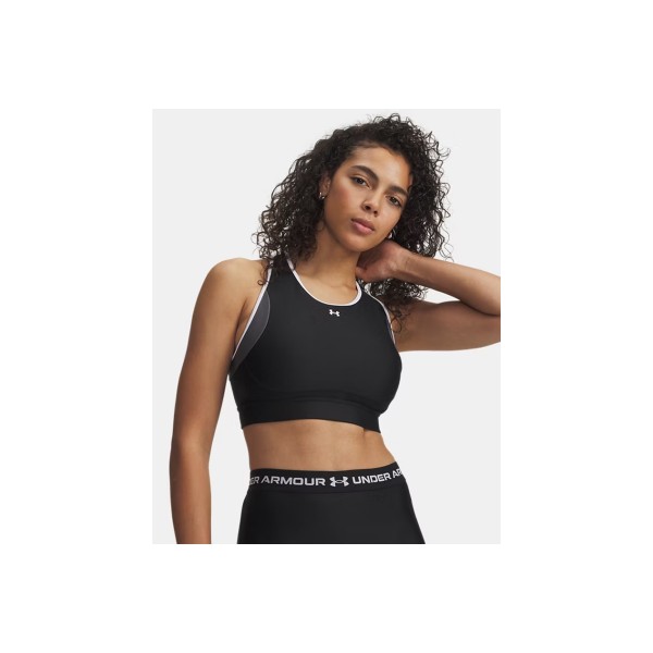 Under Armour Crossback Mid Open Back Μπουστάκι Γυναικείο (6005838 004)