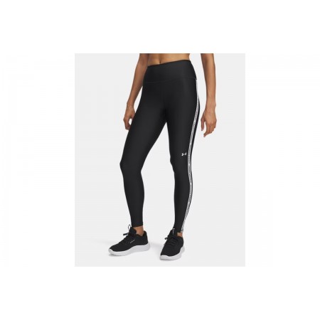 Under Armour Tech Wordmark Tape Γυναικείο Μακρύ Κολάν Μαύρο, Λευκό