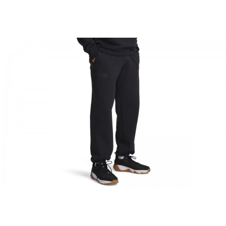 Under Armour Project Rock Icon Ανδρικό Παντελόνι Φόρμας Μαύρο