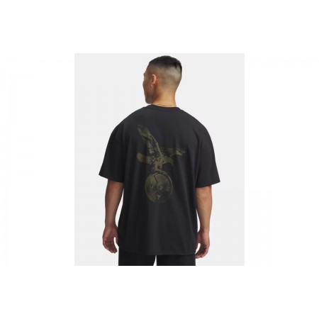 Under Armour Project Rock Q4 Ανδρικό Κοντομάνικο T-Shirt Μαύρο