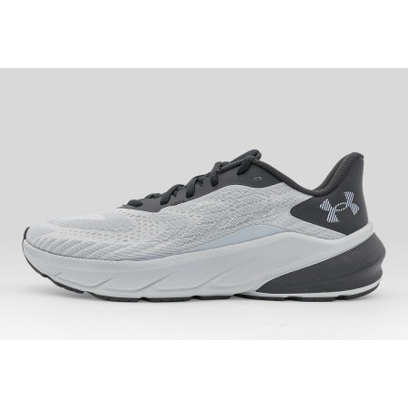 Under Armour Turbulence 3 Ανδρικά Αθλητικά Παπούτσια για Τρέξιμο Γκρι Ανοιχτό, Μαύρα