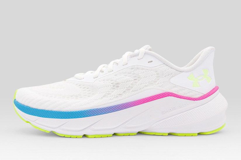 Under Armour Turbulence 3 Αθλητικά Παπούτσια για Τρέξιμο Λευκά, Φούξια, Ρουά