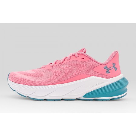 Under Armour Turbulence 3 Αθλητικά Παπούτσια για Τρέξιμο Ροζ, Πετρόλ, Λευκά