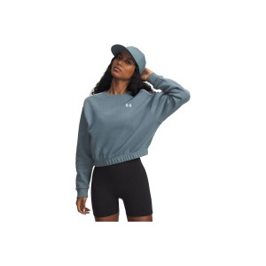 Under Armour Rival Fleece Piped Μπλούζα Με Λαιμόκοψη Γυναικεία (6007035 587)