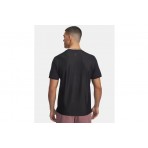 Under Armour Project Rock Iso-Chill Ανδρικό Κοντομάνικο T-Shirt Μαύρο