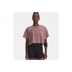 Under Armour Project Rock Γυναικείο Crop T-Shirt