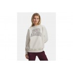 Under Armour Rival Fleece Varsity Μπλούζα Με Λαιμόκοψη Γυναικεία (6007880 110)