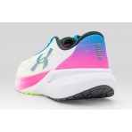 Under Armour Velociti Pace Αθλητικά Παπούτσια για Τρέξιμο Λευκά, Κίτρινο Φλούο, Ροζ Φλούο