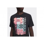 Under Armour Logo Collage Ανδρικό Κοντομάνικο T-Shirt Μαύρο