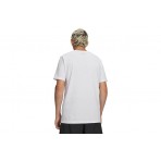 Under Armour Logo Collage Ανδρικό Κοντομάνικο T-Shirt Λευκό