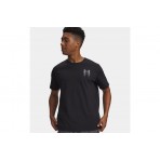 Under Armour Blur Logo Ανδρικό Κοντομάνικο T-Shirt Μαύρο
