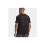 Under Armour Blur Wordmark Ανδρικό Κοντομάνικο T-Shirt Μαύρο