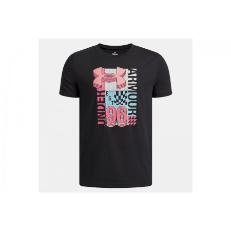 Under Armour Logo Wordmark Collage T-Shirt 