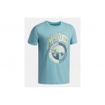 Under Armour Varsity Crest Παιδικό Κοντομάνικο T-Shirt Τυρκουάζ, Διάφορα Χρώματα