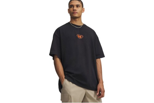 Under Armour Heavyweight Hoops Photoreal T-Shirt Ανδρικό (6009329 001)