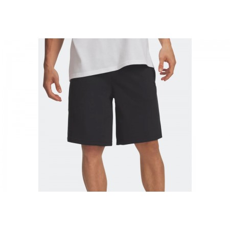 Under Armour Rival Lightweight Ανδρική Αθλητική Βερμούδα Μαύρη