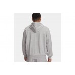 Under Armour Rival Lightweight Ανδρική Ζακέτα με Κουκούλα Γκρι