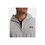 Under Armour Rival Lightweight Ανδρική Ζακέτα με Κουκούλα Γκρι