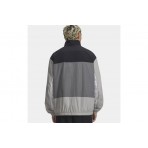 Under Armour Icon Woven Ανδρική Ζακέτα Nylon Γκρι, Μαύρη