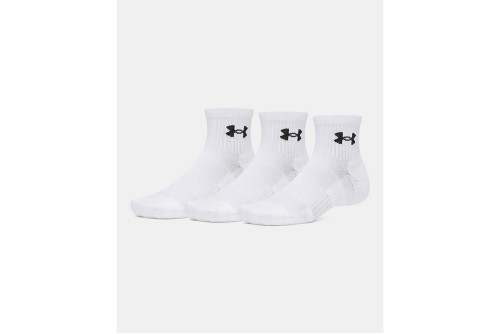 Under Armour Performance Cotton Quarter Κάλτσες Κοντές 3 Ζευγάρια (6009686 100)