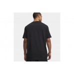 Under Armour Curry Left Chest Logo Ανδρικό Κοντομάνικο T-Shirt Μαύρο