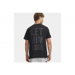 Under Armour Curry Let Him Cook Ανδρικό Κοντομάνικο T-Shirt Μαύρο