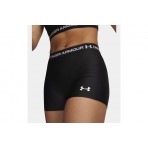 Under Armour Heatgear Γυναικείο Κοντό Κολάν Μαύρο