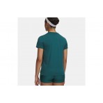Under Armour Vanish Γυναικείο Κοντομάνικο T-Shirt Πετρόλ, Λαχανί