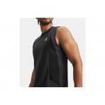 Under Armour Curry Training Ανδρική Αμάνικη Μπλούζα Ανθρακί, Μαύρη