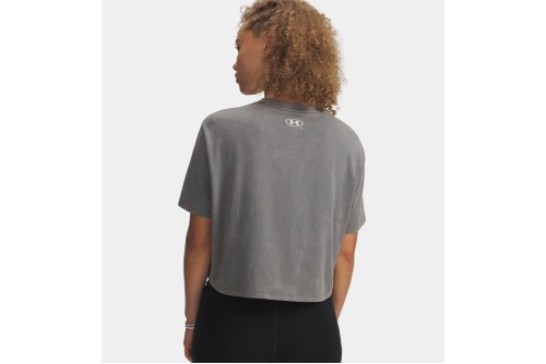 Under Armour Rival Boxy Wash Cropped T-Shirt Γυναικείο (6011065 709)