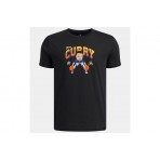 Under Armour Curry Animated Παιδικό Κοντομάνικο T-Shirt Μαύρο