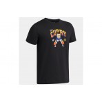 Under Armour Curry Animated Παιδικό Κοντομάνικο T-Shirt Μαύρο