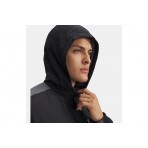 Under Armour Tech Sport Woven Ανδρικό Αντιανεμικό Μπουφάν Μαύρο, Γκρι Σκούρο