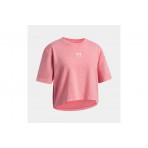 Under Armour Rival Wash Παιδικό Κοντομάνικο T-Shirt Ροζ