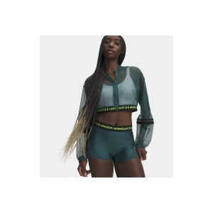 Under Armour Heatgear Mesh Cropped Ζακέτα Πολυεστερική Γυναικεία (6012295 338)