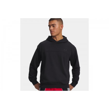 Under Armour Rival Lightweight Ανδρικό Φούτερ με Κουκούλα Μαύρο