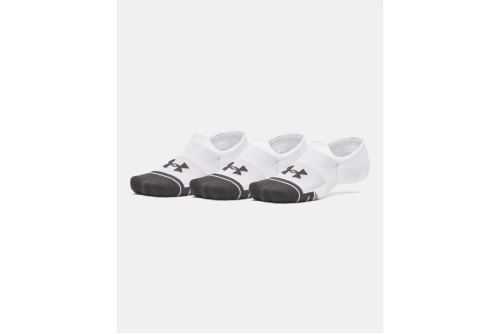 Under Armour Performance Tech Ultra No-Show Κάλτσες Κοντές 3 Ζευγάρια (6018652 100)
