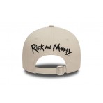 New Era 9Forty Rick And Morty Καπέλο Strapback Μπεζ