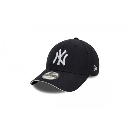 New Era New York Yankees MLB 9Forty Καπέλο Strapback Μαύρο, Λευκό