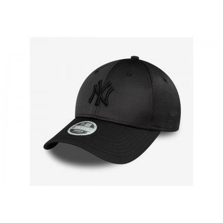 New Era New York Yankees Satin 9Forty Γυναικείο Καπέλο Snapback Μαύρο