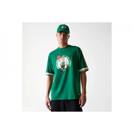 New Era Nba Boston Celtics Panel T-Shirt Ανδρικό 