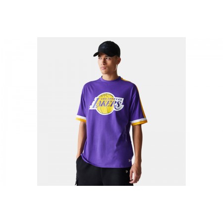 New Era Nba Los Angeles Lakers Panel T-Shirt Ανδρικό 