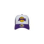 New Era Los Angeles Lakers Trucker Καπέλο Snapback Μωβ, Λευκό, Κίτρινο