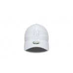 New Era New York Yankees MLB Broderie 9TWENTY Καπέλο Strapback Λευκό