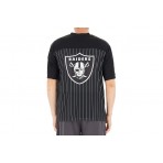 New Era Las Vegas Raiders NFL Ανδρικό Κοντομάνικο T-Shirt Μαύρο, Λευκό