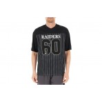 New Era Las Vegas Raiders NFL Ανδρικό Κοντομάνικο T-Shirt Μαύρο, Λευκό