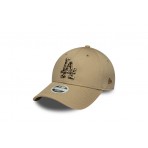 New Era LA Dodgers MLB Animal Infill 9Forty Καπέλο Strapback Μπεζ, Μαύρα, Καφέ