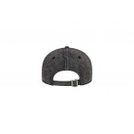 New Era New York Yankees Acid Wash Denim 9Forty Καπέλο Strapback Ανθρακί